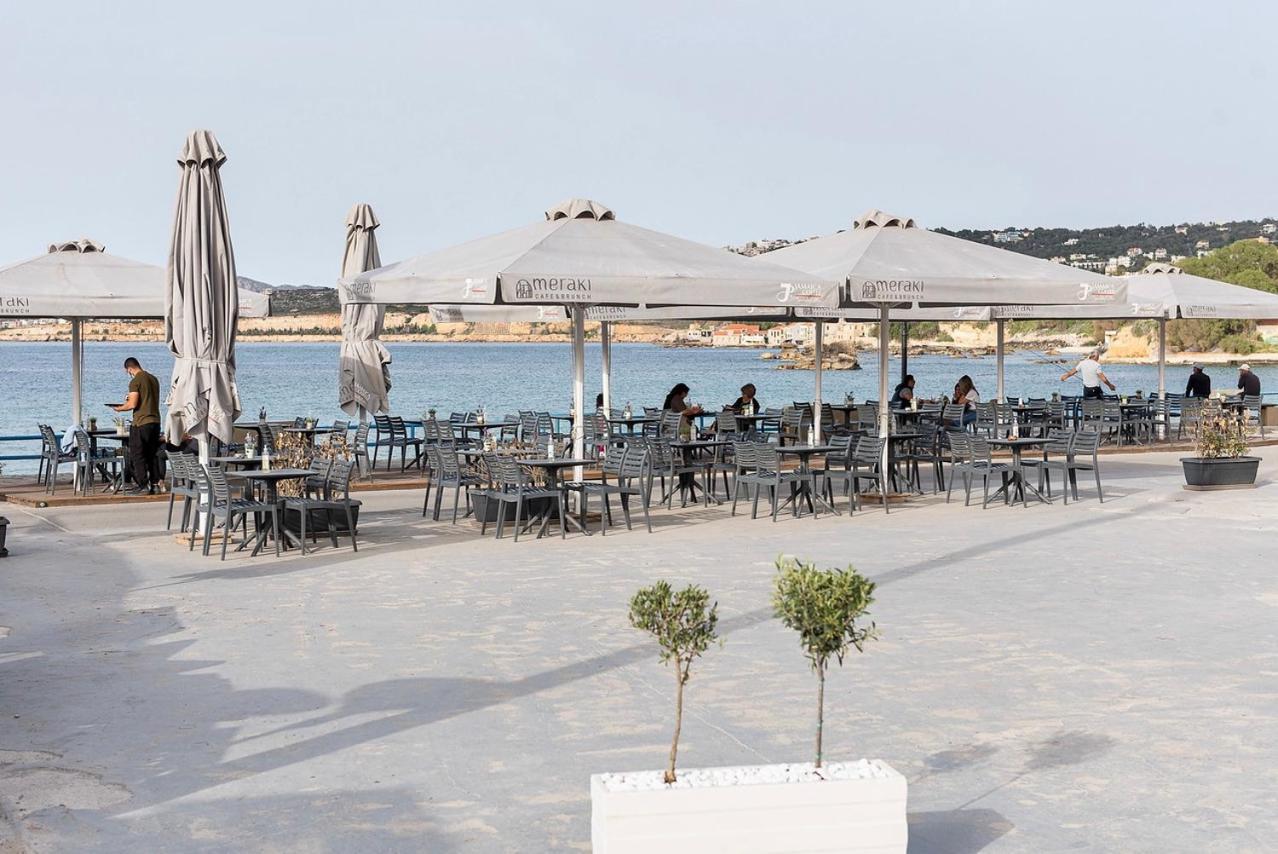 Mare Suites 3 Hriszí Aktí Haniá Kültér fotó