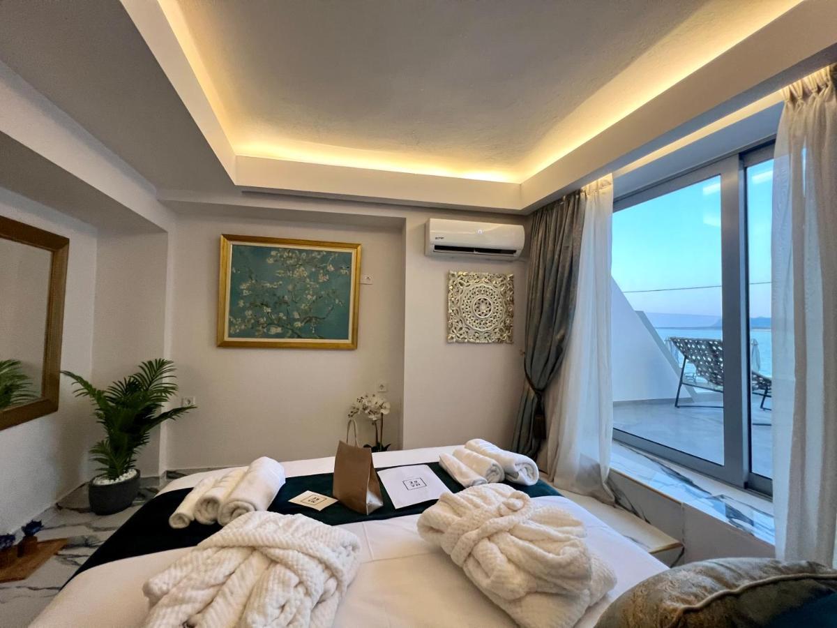 Mare Suites 3 Hriszí Aktí Haniá Kültér fotó