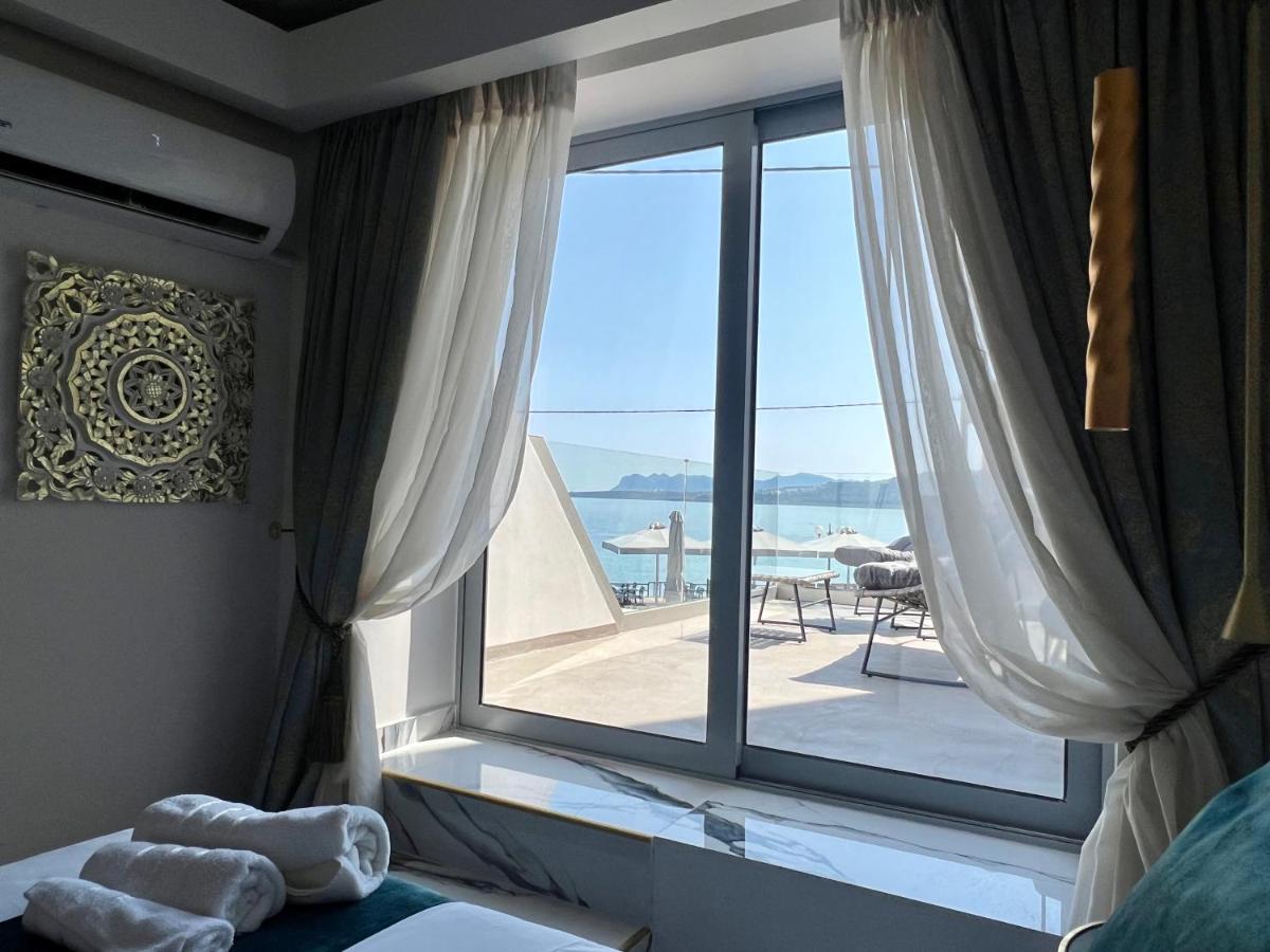 Mare Suites 3 Hriszí Aktí Haniá Kültér fotó