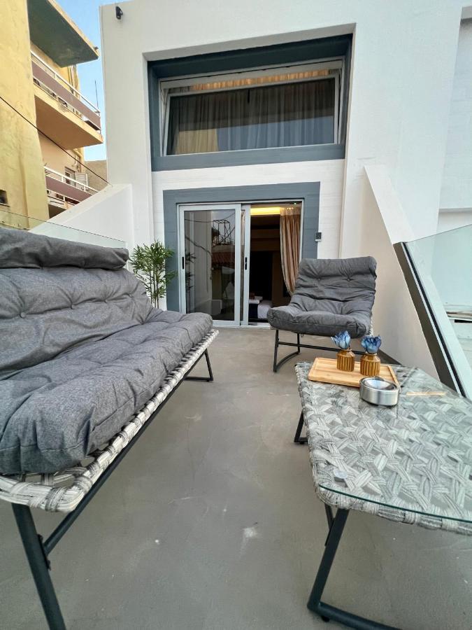 Mare Suites 3 Hriszí Aktí Haniá Kültér fotó