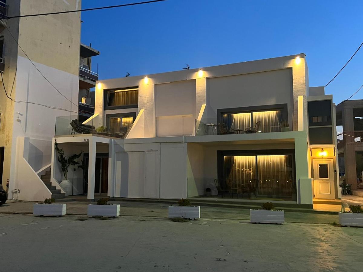 Mare Suites 3 Hriszí Aktí Haniá Kültér fotó
