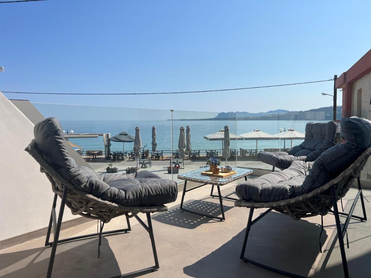Mare Suites 3 Hriszí Aktí Haniá Kültér fotó
