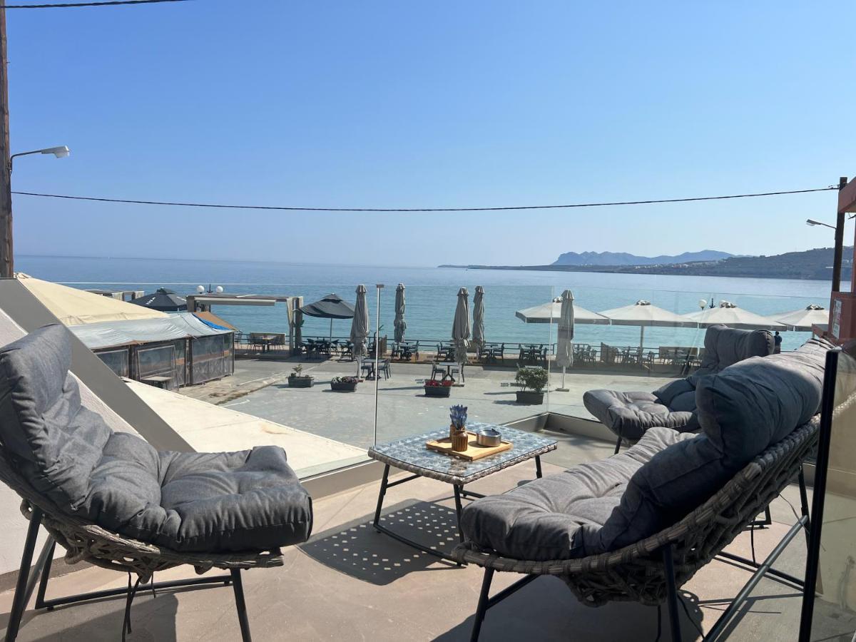 Mare Suites 3 Hriszí Aktí Haniá Kültér fotó
