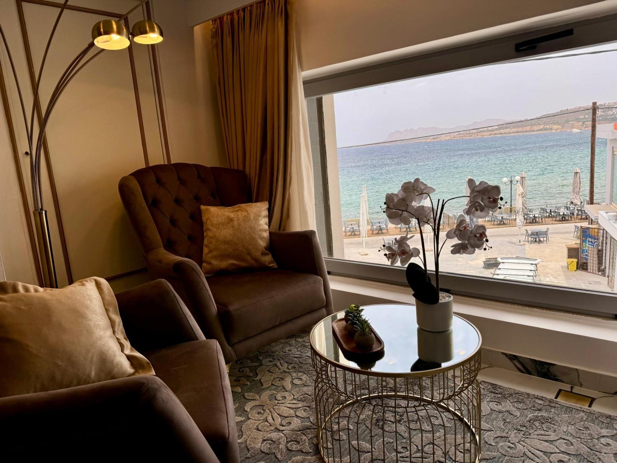 Mare Suites 3 Hriszí Aktí Haniá Kültér fotó